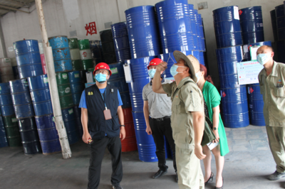 大朗:切实加强危险化学品储存场所安全风险管控,发现隐患51条!