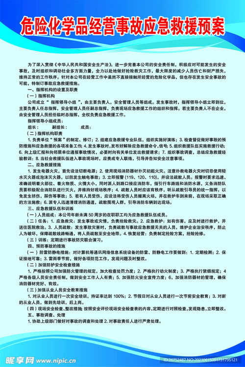 危险化学品经营事故应急救援预案设计图